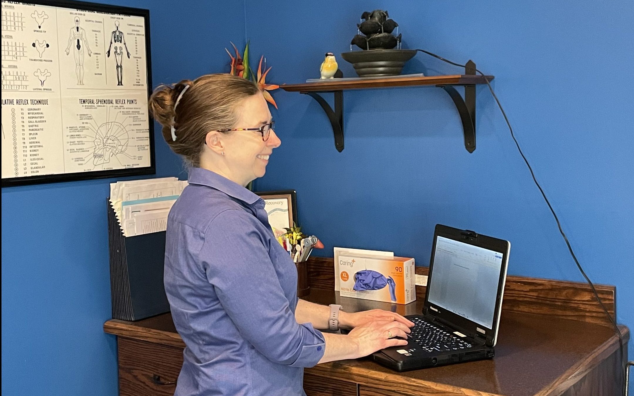 Apex Chiropractic reception area