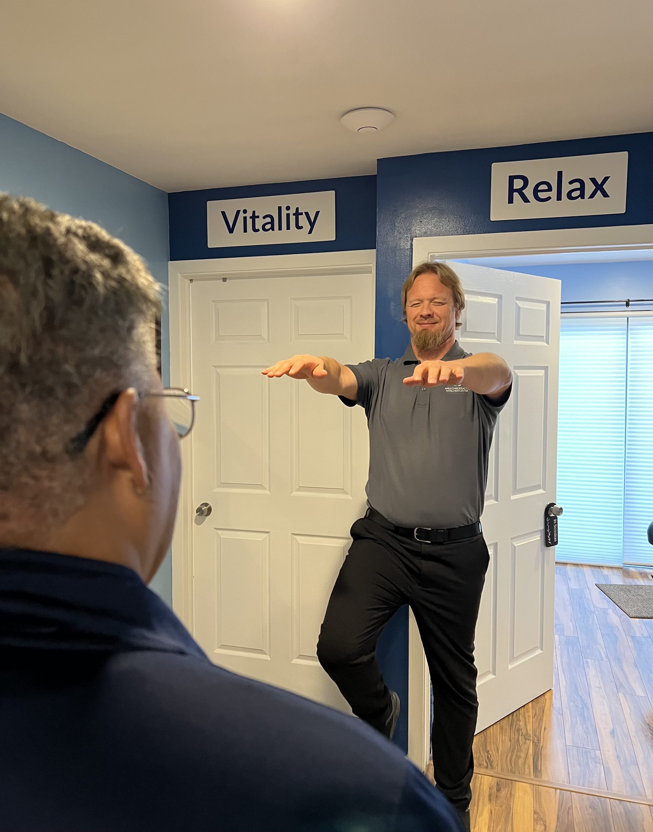 Apex Chiropractic reception area